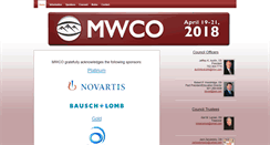 Desktop Screenshot of mwco.org