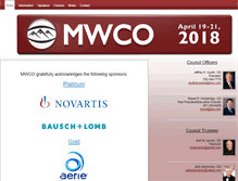 Tablet Screenshot of mwco.org